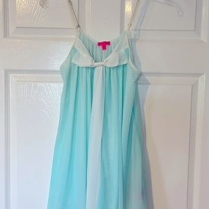 Betsy Johnson Negligee, Seafoam Green Chiffon, NWOT